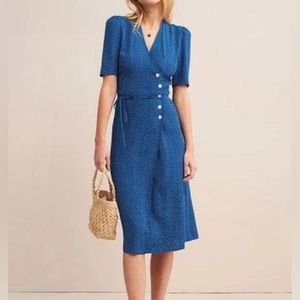 Rouje Gabin blue dress